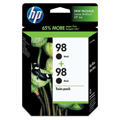 Discount Inkjet Cartridges on Discount Deals   Reviews   Hp 98 Twinpack Black Inkjet Print Cartridge