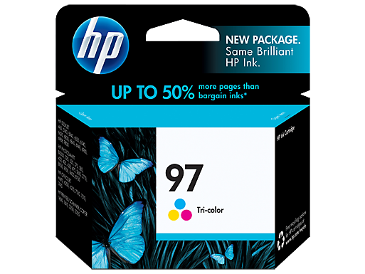 HP 97 Tri-color Original Ink Cartridge