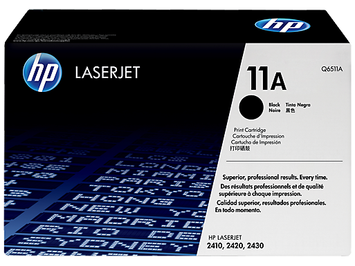 HP 11A Black Original LaserJet Toner Cartridge