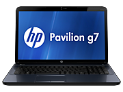 HP Pavilion g7z-2100 AMD APU Dual-Core A6-4400M Accelerated 17.3&quot; Laptop, 8GB/500GB/Blu-ray ROM/Win 7/Webcam