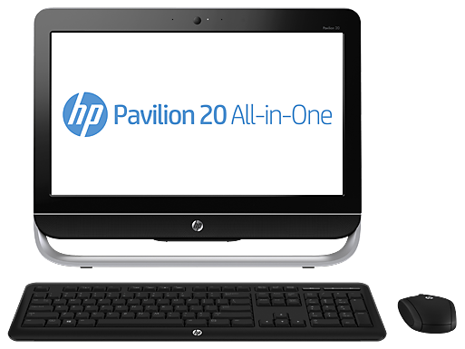 HP Pavilion 20-b220t Intel Pentium Dual Core 20&quot; All-in-One Desktop, 4GB/1TB/Win 8