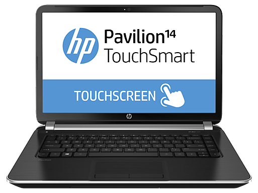 HP Pavilion TouchSmart 14z-n100 14&quot; Touchscreen Laptop with AMD APU Quad-Core A4-5000 / 12GB / 500GB / Win 8