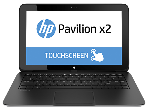 HP Pavilion 13z-p100 x2 13.3" Touchscreen Laptop with AMD APU Quad-Core A6-1450 / 4GB / 64GB SSD / Win 8.1