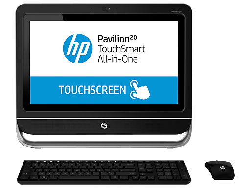 HP Pavilion 20-f430z TouchSmart 20" Touchscreen All-in-One Desktop with AMD APU Dual-Core E1-2500 / 4GB / 1TB / Win 8.1