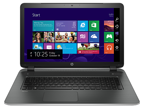 HP Pavilion 17t Touch 17.3" Touchscreen Laptop with Intel Core i7-5500U / 12GB / 1TB / Win 8.1 / 2GB Video