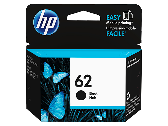 Hp 62 Black Original Ink Cartridge Hp® Official Store 7987