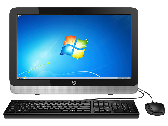 HP 21t Win 7 21.5" Touchscreen All-in-One Desktop with Intel Quad Core i5-4460T / 12GB / 1TB / Win 7 Professional