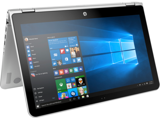 HP Pavilion x360 15.6" FHD 2-in-1 Touchscreen Laptop with Intel Core i5-7200U / 8GB / 1TB / Win 10