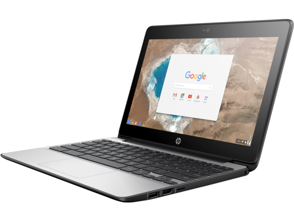 The HP Chromebook 11 G5 has a lighter design and smaller bezels.