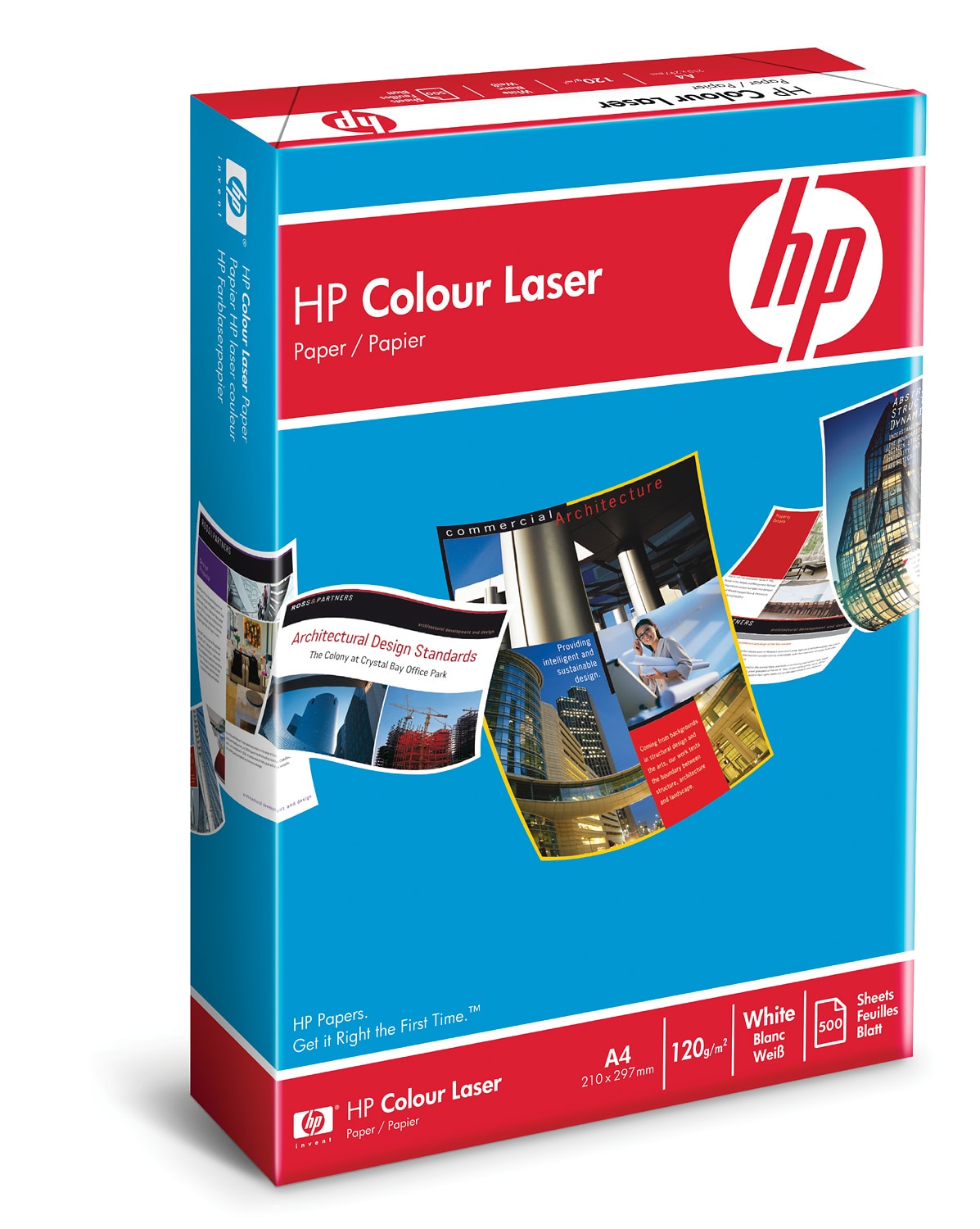HP CG964A papier photo laser professionnel glacé 120 g/m² A4 (250