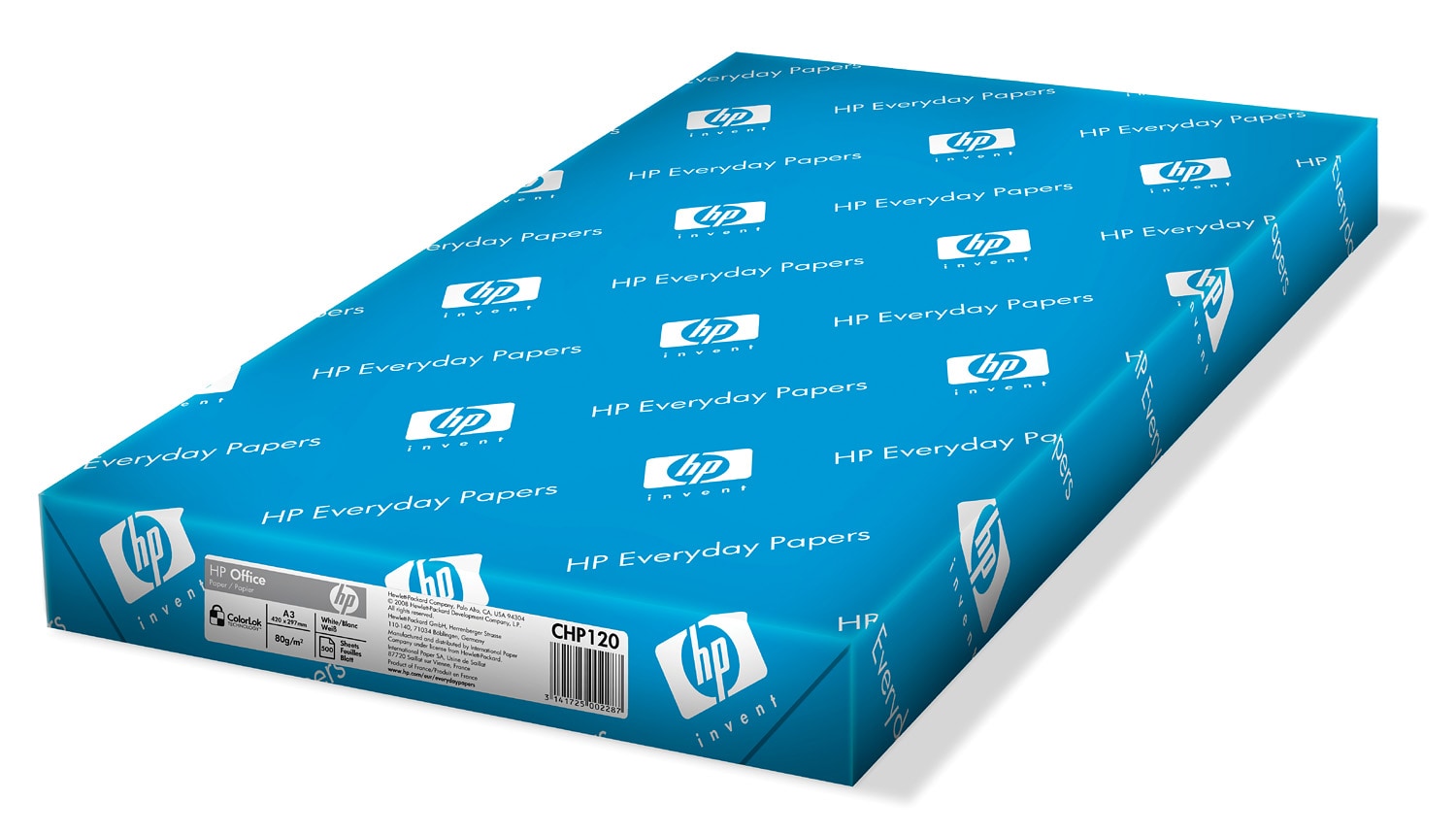 Carta lucida HP Everyday Business, 120 g/m2, A3 (297 x 420 mm), 150 fogli -  HP Store Italia