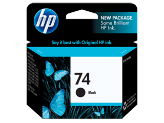 HP 74, (CB335WN) Black Original Ink Cartridge
