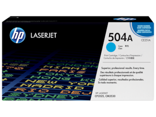 HP® 504A Magenta LaserJet Toner Cartridge (CE253A)