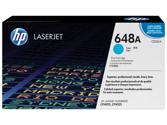 Image for HP 648A Cyan Original LaserJet Toner Cartridge for US Government from HP2BFED