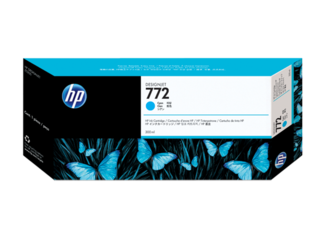 HP 772 300-ml Cyan DesignJet Ink Cartridge, CN636A