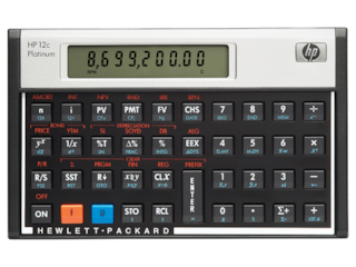 HP 12C Platinum Calculator