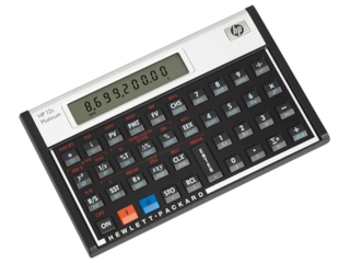 HP 12C Platinum Calculator