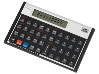 HP 12C Platinum Calculator