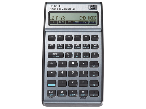 HP 17BII English Calculator