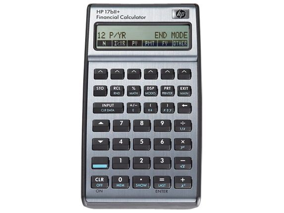 Calculators, HP 17BII English Calculator