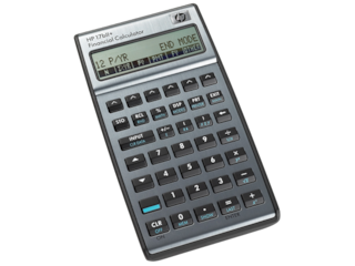 HP 17BII English Calculator