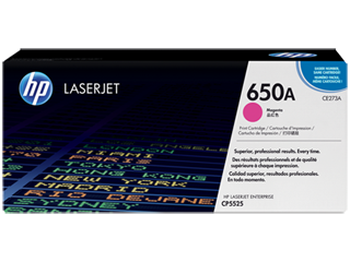 HP 650A, (CE273A) Magenta Original LaserJet Toner Cartridge