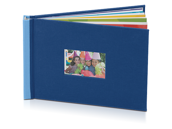 , HP Photo Book 5 x 7 in (Indigo/Sky)