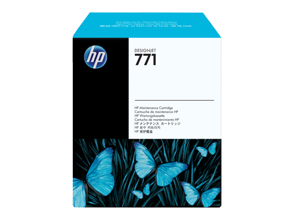 HP 771 DesignJet Maintenance Cartridge, CH644A