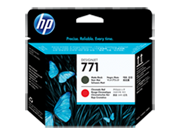 HP 771 matt fekete és kromatikus piros nyomtatófej CE017A Z6200
