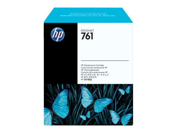 HP 761 DesignJet Maintenance Cartridge, CH649A