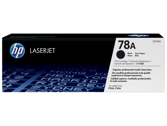 HP® 78A Black LaserJet Toner Cartridge (CE278A)