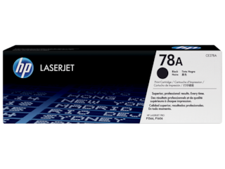 HP 78A Black Original LaserJet Toner Cartridge, CE278A