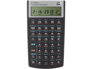 HP 10BII English Calculator