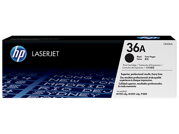 fattigdom Regelmæssighed digtere HP® 36A Black LaserJet Toner Cartridge (CB436A) | HP® US Official Store