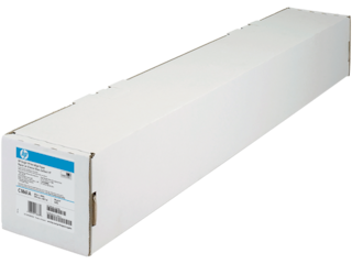 HP Inc. C6810A DesignJet Inkjet 300' x 36 White 4.7 Mil Large Format Paper  Roll