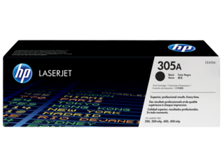 HP® 305A Black LaserJet Toner Cartridge (CE410A)