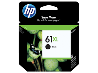 HP 61XL/61 High Yield Black and Standard Tricolor Ink Cartridge Bundle