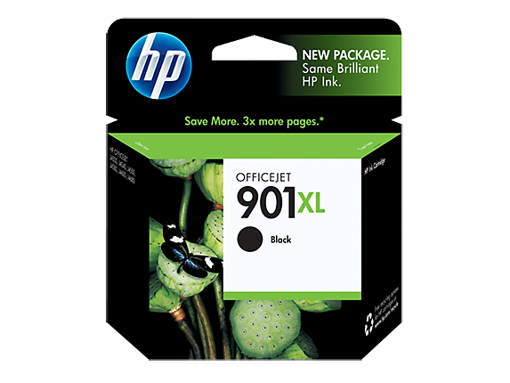 HP 901XL High Yield Black Original Ink Cartridge, CC654AN#140