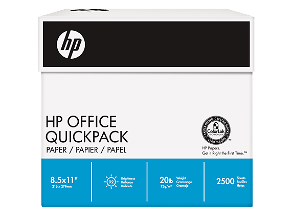 Image for HP Office Quickpack-2500 sht/Letter/8.5 x 11 in from HP2BFED