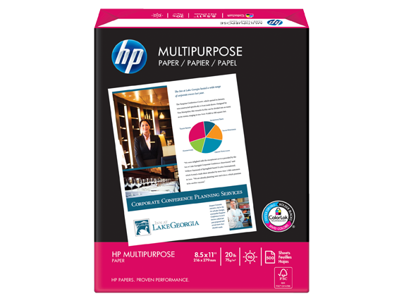 Image for HP Multipurpose Paper-5 reams/Letter/8.5 x 11 in from HP2BFED