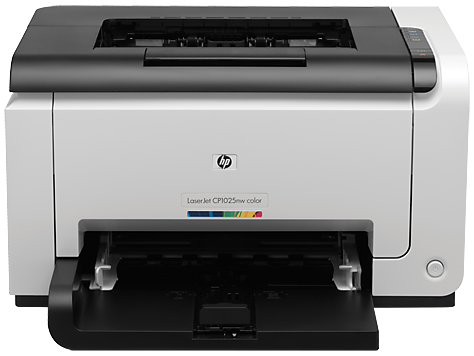 Impressora HP LaserJet Pro CP1025 em cores