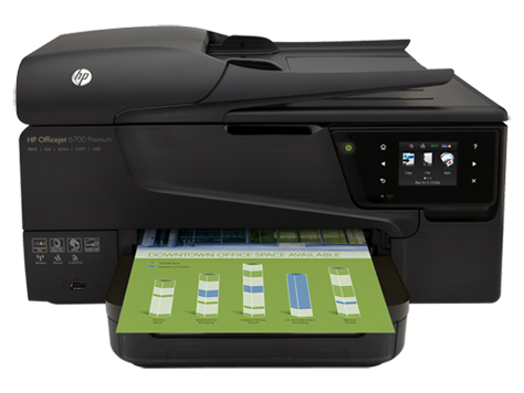 Impresora Todo-en-Uno en línea HP Officejet serie 6700 Premium - H711