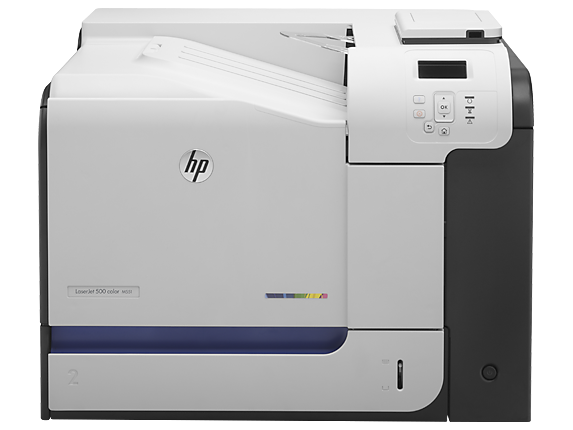 Color Laser Printers, HP LaserJet Enterprise 500 color Printer M551dn