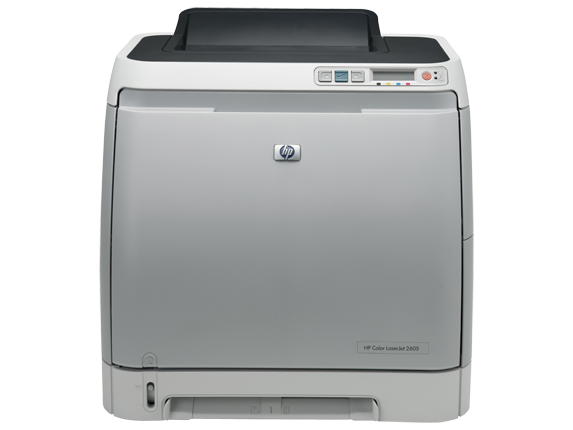 Почему принтер hp color laserjet 2605 печатает черно белым а не цветным