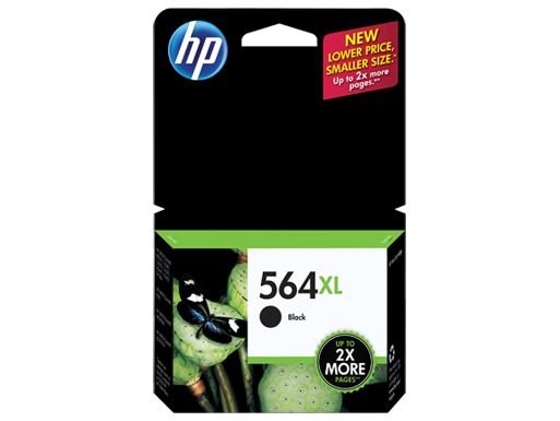 HP 564XL High Yield Black Original Ink Cartridge, CN684WN#140