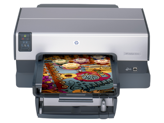 , HP Deskjet 6540dt Color Inkjet Printer