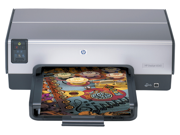 HP Deskjet 6540xi Color Inkjet Printer