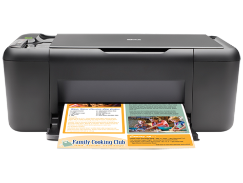 Rot vod Refrein HP Deskjet F4480 All-in-One Printer Software and Driver Downloads | HP®  Customer Support