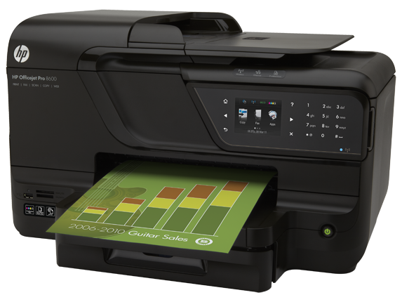 Hp officejet 8610 scan software mac