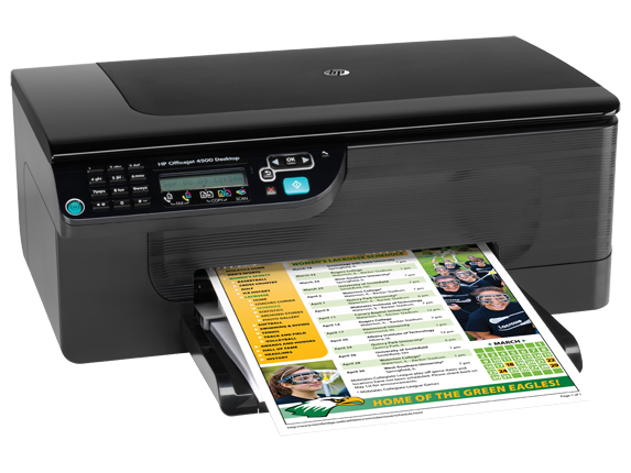 hp 4500 all in one printer for windows 7